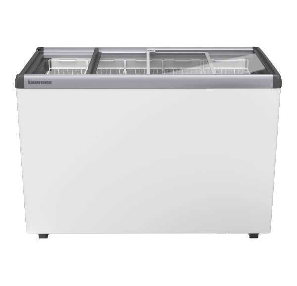 LIEBHERR - Conservateur crèmes glacées/surgelés couvercle vitré 369/280 L - EFE3802D05