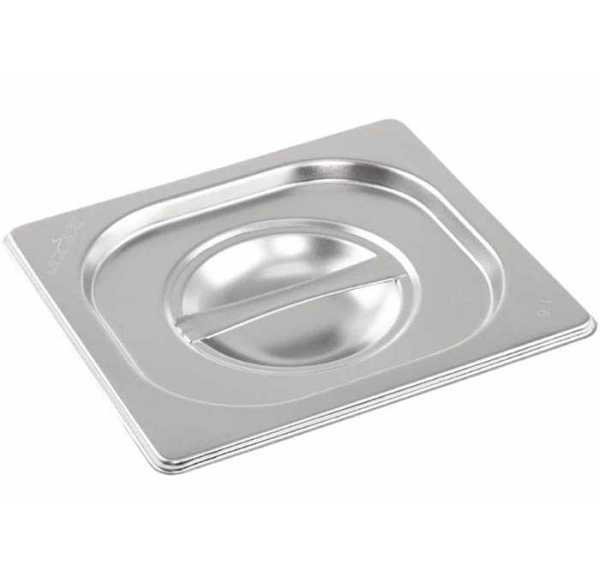 HENDI - Couvercle Inox pour Bac Gastro GN1/6 - K993