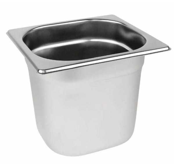 HENDI - Bac Gastro Inox GN 1/6 - Prof. 150 mm (2.2 L) - K992