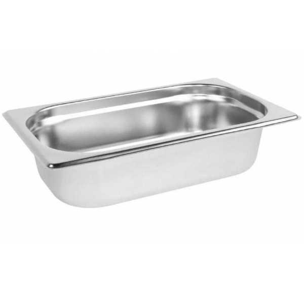 HENDI - Bac Gastronorme Inox GN 1/4 - Prof. 65 mm (1.7 L) - K818