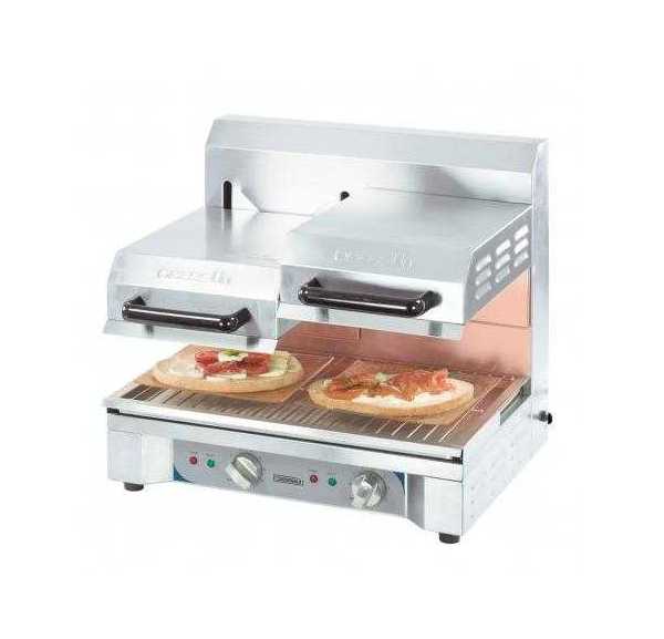 CASSELIN - Salamandre à quartz avec double plafonds mobiles - CSQA2P