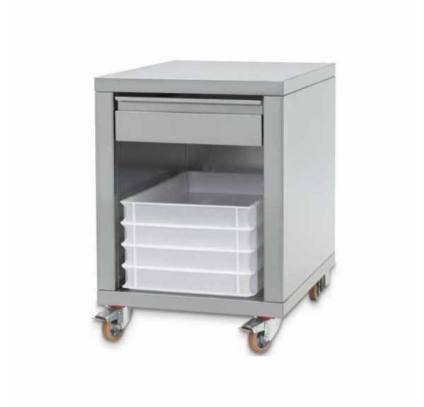 CUPPONE - Support inox avec 4 roulettes - SPZF