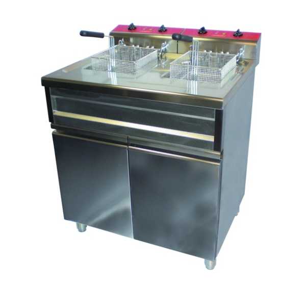 FRITEUSE ELECTRIQUE SUR COFFRE 2 x 12 LITRES FRC212AC ELECTROBROCHE FRITEUSE ELECTRIQUE SUR COFFRE 2 x 12 LITRES FRC212AC ELECTROBROCHE