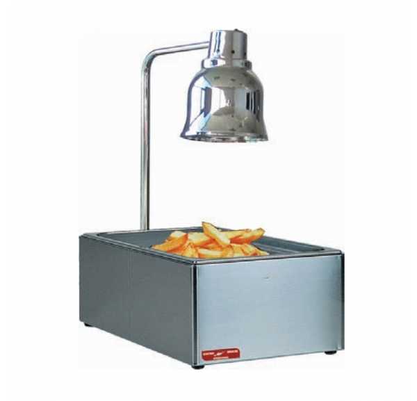 ELECTROBROCHE - Réserve à frites avec lampe chauffante infrarouge RF1000AC ELECTROBROCHE - Réserve à frites avec lampe chauffante infrarouge RF1000AC