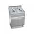 BERTO'S - Friteuse double gaz sur placard 2 x 15 litres GL15+15M - MACROS 700