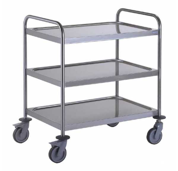 TOURNUS - Chariot de service 3 plateaux 800X530 mm
