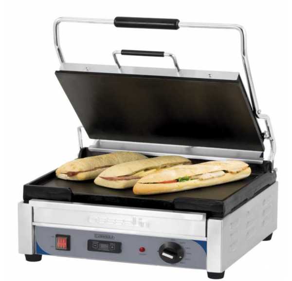 CASSELIN - Grill panini grand premium lisse - lisse avec minuteur - CGPLLGPT