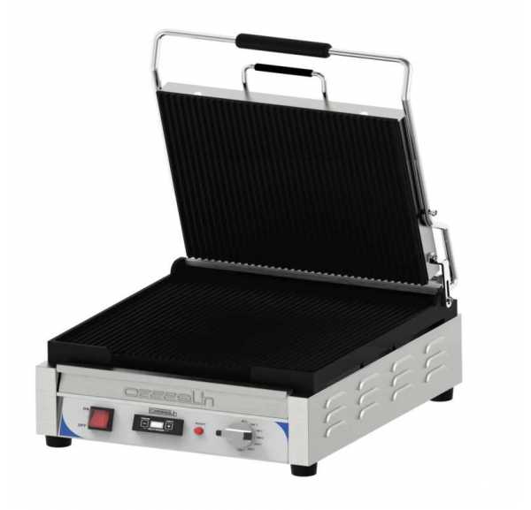 CASSELIN - Grill panini XL premium rainurée - rainurée avec minuteur - CGPRRXLPT