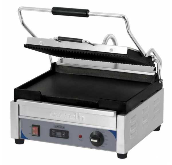 CASSELIN - Grill panini grand premium rainuré - lisse avec minuteur - CGPRLGPT
