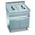 FURNOTEL - Friteuse sur coffre gaz 2 x 20 litres