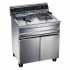 FURNOTEL - Friteuse sur coffre gaz 2x20 litres