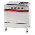 AMBASSADE - Fourneau 2 feux vifs 1 plaque de coup feu / 1 four Gaz 620 x 400