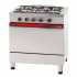 AMBASSADE - Fourneau 4 Feux Vifs / 1 Four Gaz 620 x 400