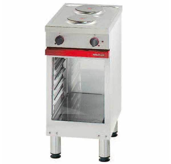 AMBASSADE - Table électrique 2 plaques 2.6 et 2kW sur baie libre