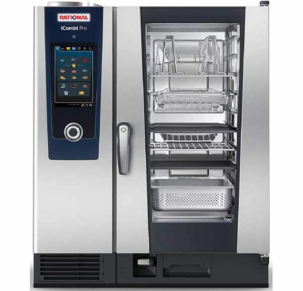 RATIONAL - Four mixte électrique 10 niveaux GN1/1 (80 à 150 repas par jour) - ICOMBI PRO