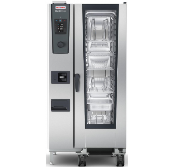 RATIONAL - Four mixte électrique 20 niveaux GN1/1 (150 à 300 repas par jour) - ICOMBI CLASSIC