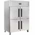 POLAR - Armoire réfrigérée positive double 2 portillons positive 1200L