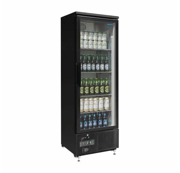 POLAR - Arrière-bar vertical 1 porte vitrée pivotante 307L