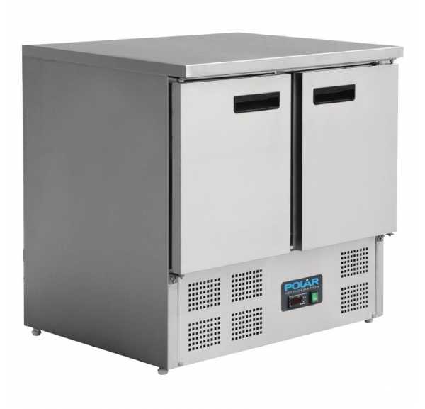 POLAR - Table réfrigérée compacte 2 portes 240L