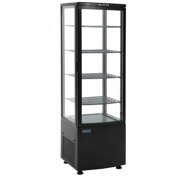 POLAR - Vitrine réfrigérée haute porte incurvée