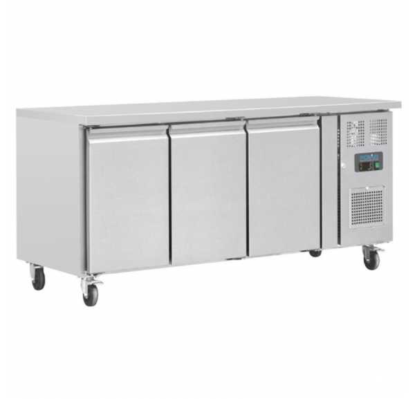 POLAR - Table réfrigérée positive 3 portes 600mm 339L