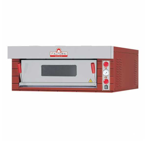 ITALFORNI - Four à pizza 1 chambre 6 pizzas - Série TEKNO