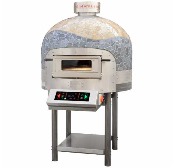 MORELLO FORNI - Four à pizzas rotatif électrique ventilé - Série FRV Evento 125