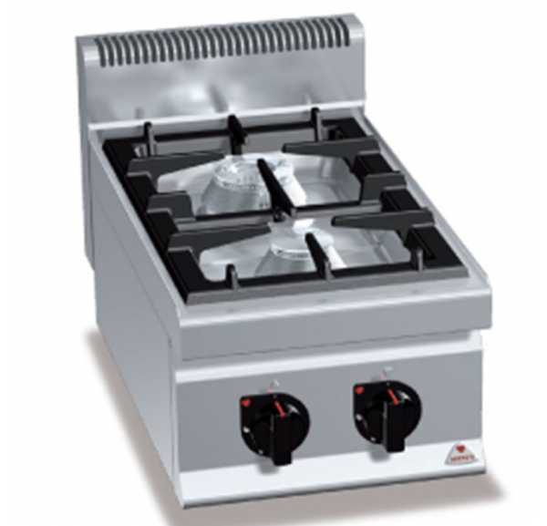 BERTO'S - Top 2 feux vifs gaz G7F2B - MACROS 700