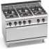 Fourneaux 6 feux vifs gaz sur four - G7F6+T - MACROS 700 - Negoce chr