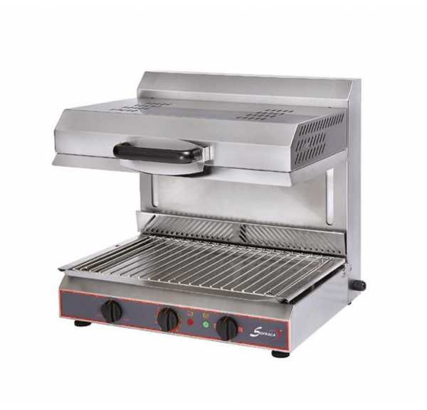 SOFRACA - Salamandre vitrocéramique avec détection de plat - 24160