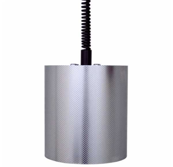 SOFRACA - Lampe chauffante infrarouge ronde finition inox 75°C