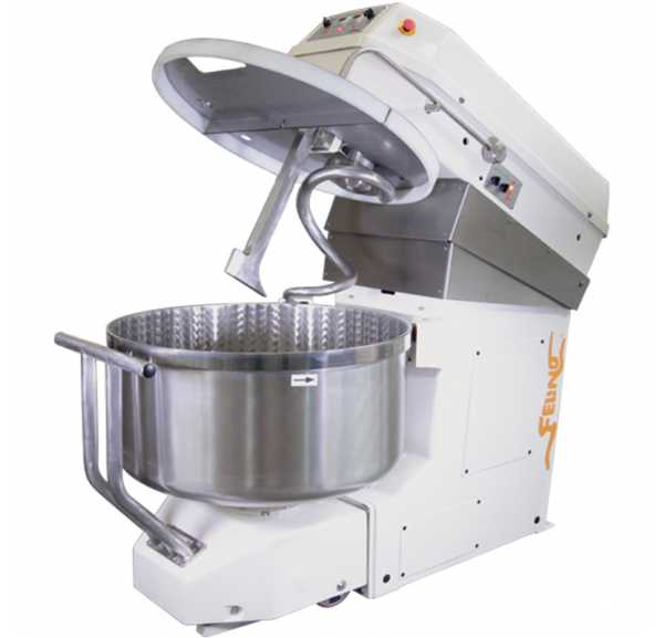 FELINO - Pétrin à spirale cuve amovible 200 à 385 litres - SM