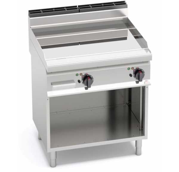 BERTO'S - Plaque à Snacker "Fry Top" gaz sur placard ouvert - G7FL8M-2/CPD