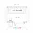 SEDA - Mini chambre froide positive démontable 3,8m³ isolation 60 mm - UNIKIT