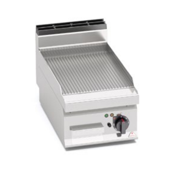 BERTO'S - Grillade électrique rainurée à poser - E7FR4BP - MACROS 700