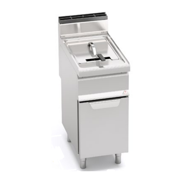 BERTO'S - Friteuse électrique 18 litres sur placard - E7F18-4M - MACROS 700