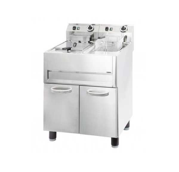 CASSELIN - Friteuse électrique sur pieds 2 x 13 litres - CFP132