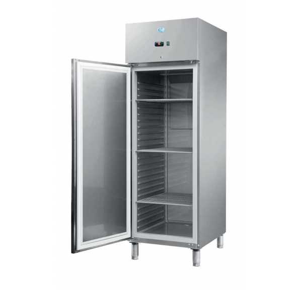 DAP - Armoire négative ventilée -18/-22°C  1 porte pleine GN2/1 inox 615 litres