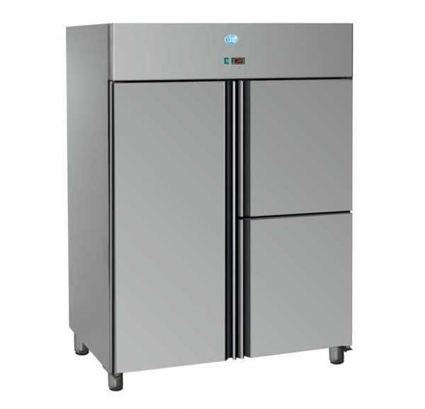 DAP - Armoire positive inox GN2/1 trois portes 1315 L