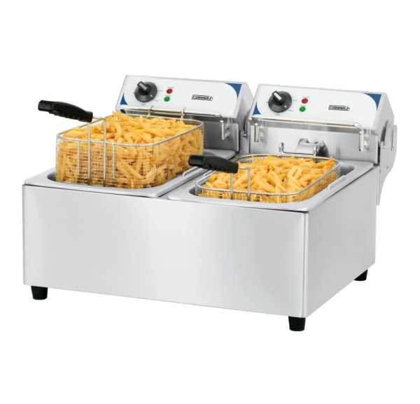 CASSELIN - Friteuse électrique de table 2 x 10 litres - CFE102