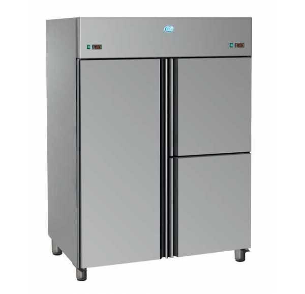 DAP - Armoire positive inox GN2/1 trois portes 1268 L