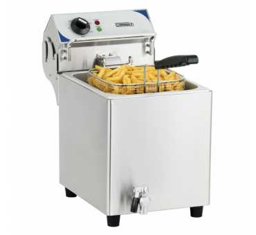 Friteuse électrique professionnelle 12L 5000W à double réservoir en acier  inoxydable 50-200°C frites Pour Usages commerciaux