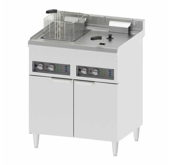 CASSELIN - Friteuse électrique sur pieds 2 x 16 litres