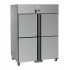 DAP - Armoire à poissons positive GN2/1 inox quatre portes 1315 L