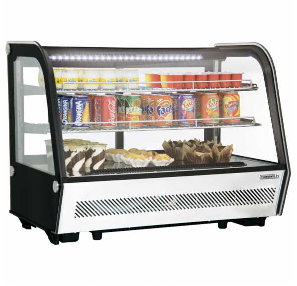 CASSELIN - Vitrine réfrigérée à poser 160 litres - CVR160L
