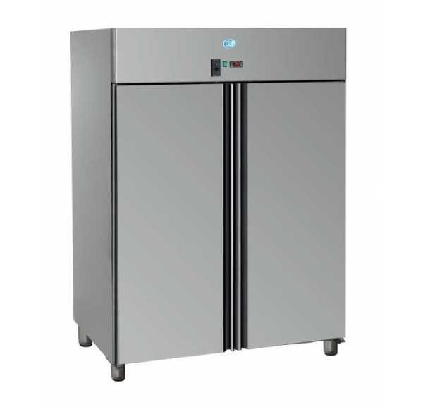 DAP - Armoire à viande positive statique -2/+8°C  2 portes pleines GN2/1 inox1315 litres