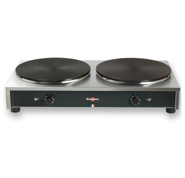 KRAMPOUZ - Crêpière Elec. double "Standard" Ø350 MM