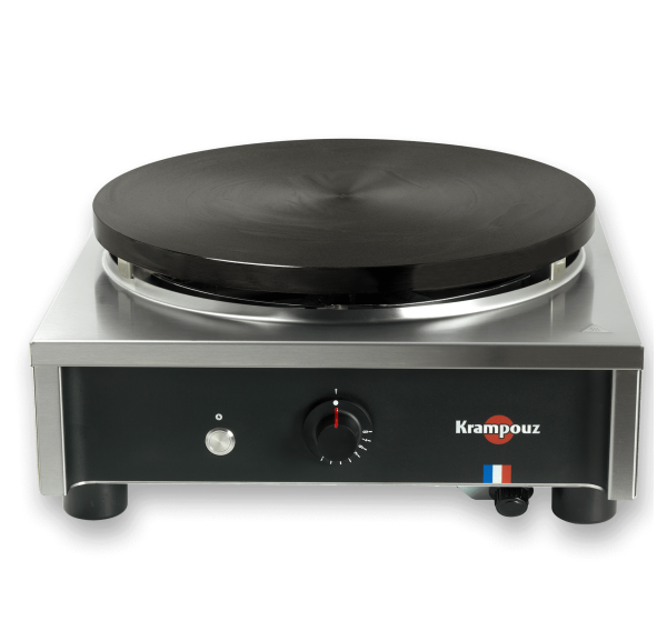 KRAMPOUZ - Crêpière gaz carré Gamme Standard Ø400MM