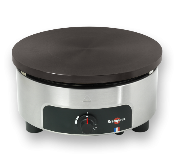 Krampouz - Crêpière Gaz Ronde avec robinet de sécurité Gamme Confort Ø400MM