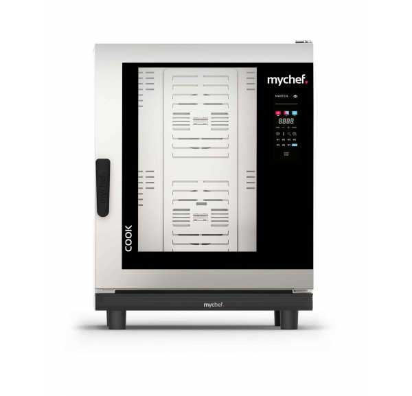 MYCHEF - Four mixte 40 programmes+3 phases de cuisson 10 x GN2/1 (530x650 m) - COOK MASTER GN2/1